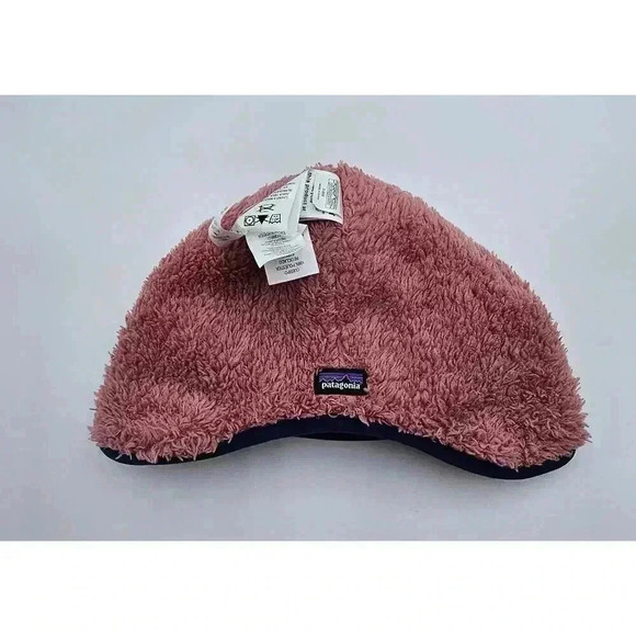 Patagonia Baby 3-6M Reversible Beanie Lofoten Geo Knit Sound Blue - Picture 4 of 6